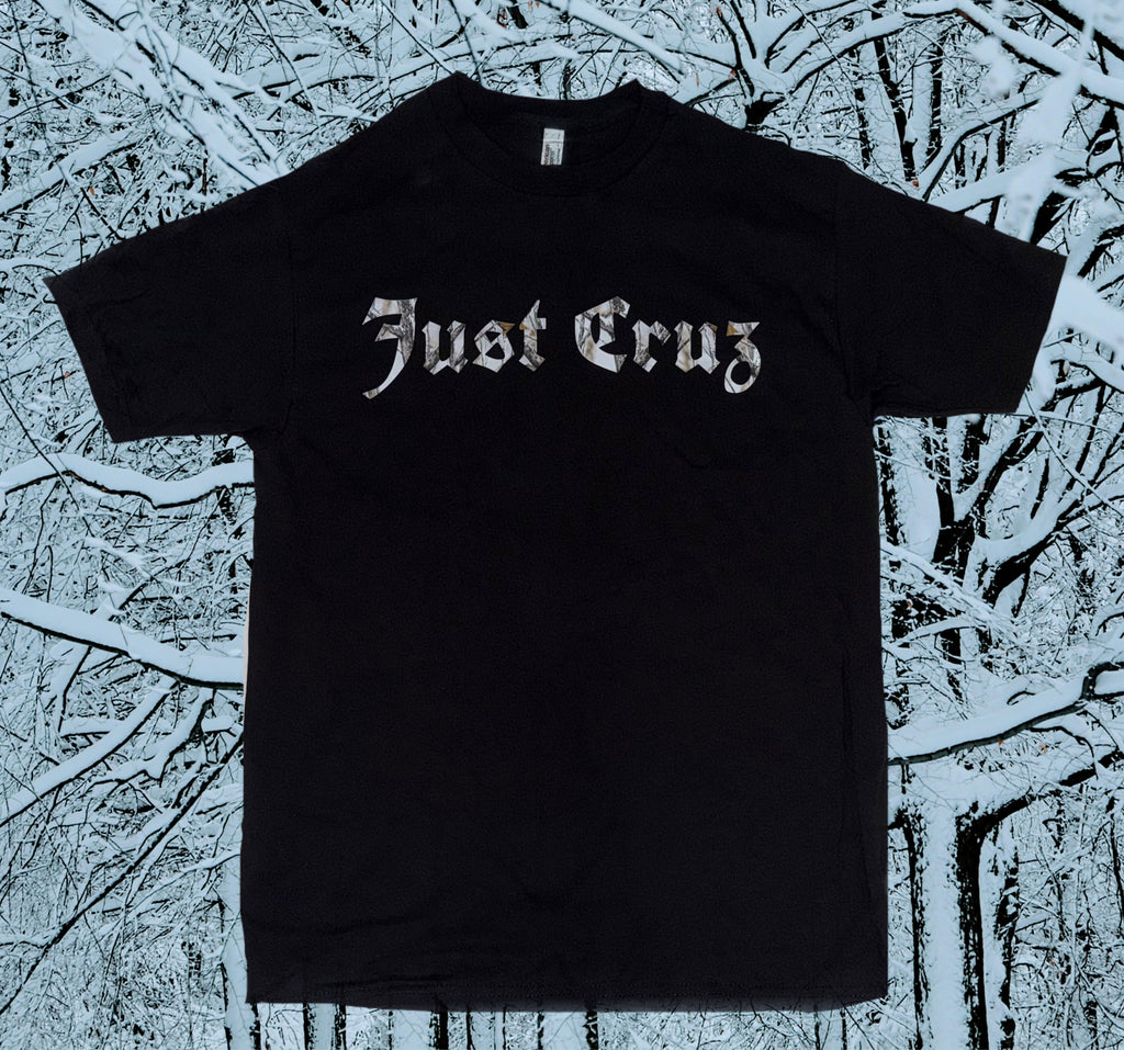 Black and Camo Basic Short Sleeve