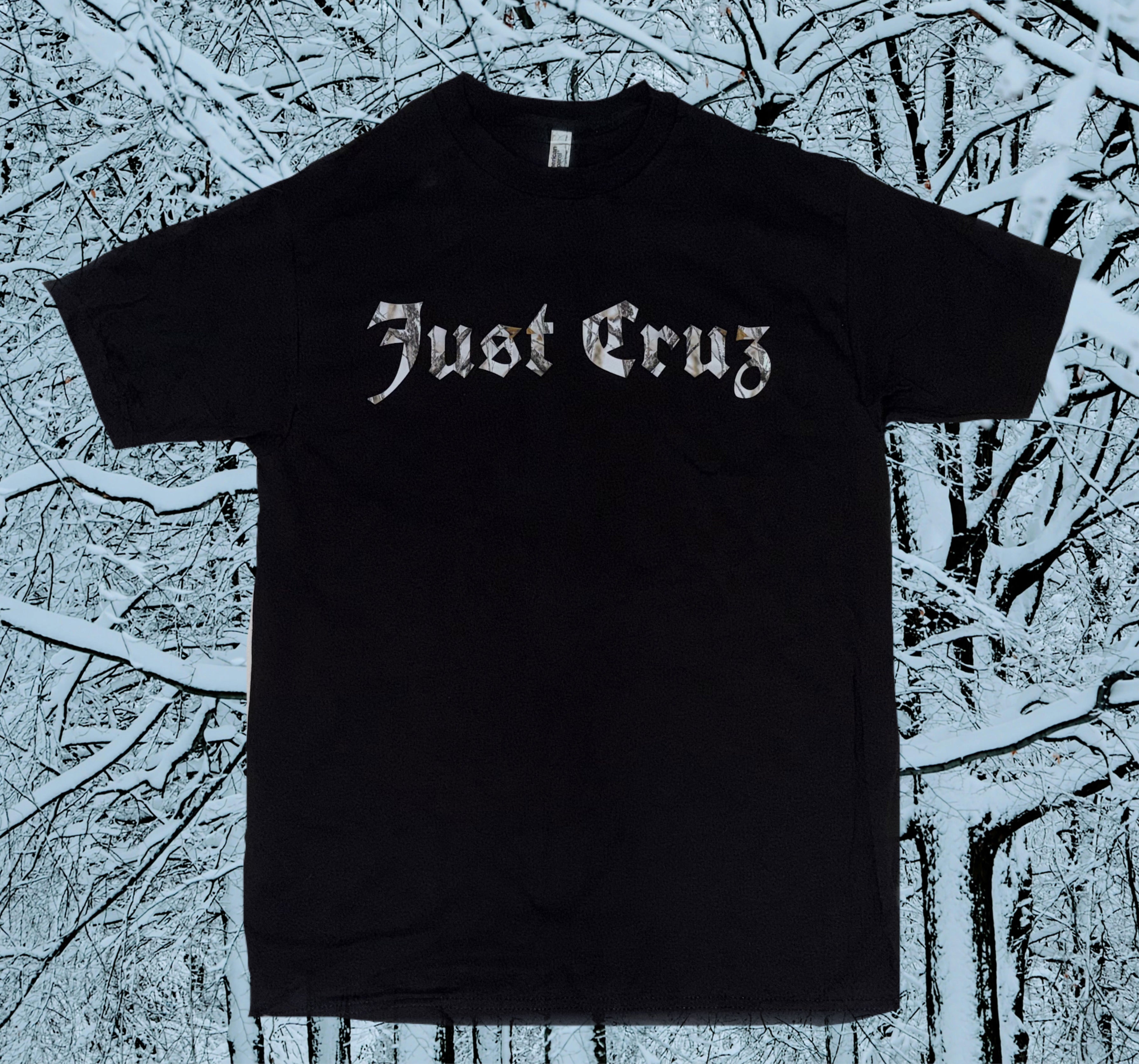 Black and Camo Basic Short Sleeve